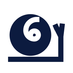 Snail icon, Sharp Solid style