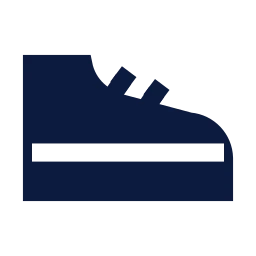 Sneaker icon, Sharp Solid style