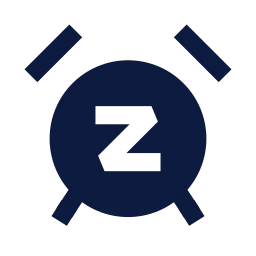 Snooze icon, Sharp Solid style