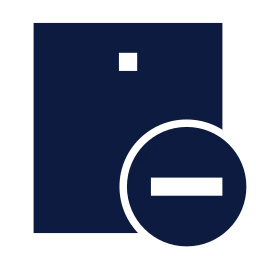 Tablet minus icon, Sharp Solid style