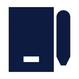 Tablet stylus icon, Sharp Solid style