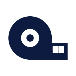 Tailor tape icon, Sharp Solid style