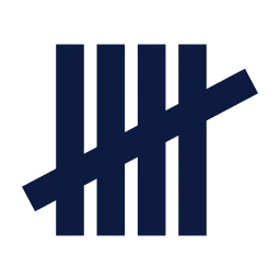 Tally icon, Sharp Solid style