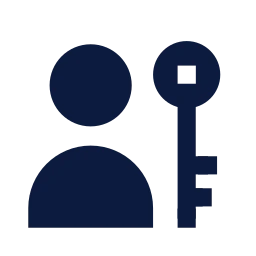 Tenant icon, Sharp Solid style