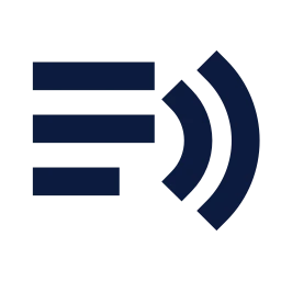 Text to speech icon, Sharp Solid style