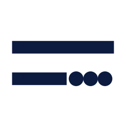 Text truncate icon, Sharp Solid style