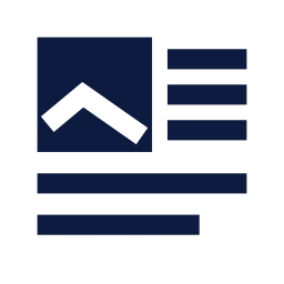 Text wrap image icon, Sharp Solid style