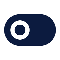 Toggle off icon, Sharp Solid style