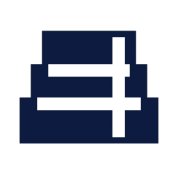 Towel stack icon, Sharp Solid style