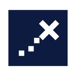 Treasure map icon, Sharp Solid style