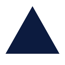 Triangle icon, Sharp Solid style