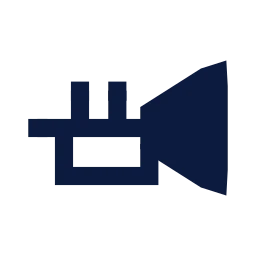 Trumpet icon, Sharp Solid style