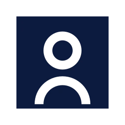 User square icon, Sharp Solid style