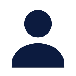 User icon, Sharp Solid style