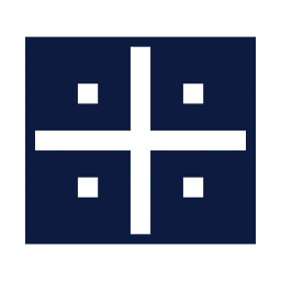 Video conference icon, Sharp Solid style