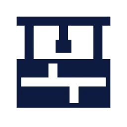 Village well icon, Sharp Solid style