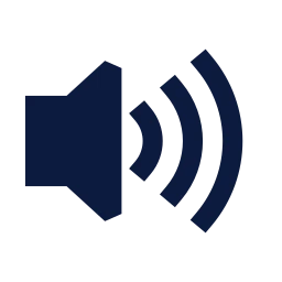 Volume high icon, Sharp Solid style