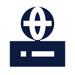 Web server icon, Sharp Solid style