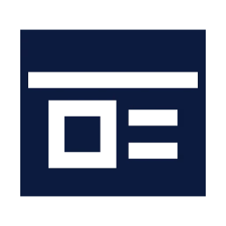 Wireframe icon, Sharp Solid style