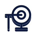 Mri scanner icon, Slab style