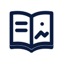 Picture book icon, Slab style