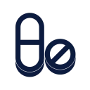 Pills icon, Slab style