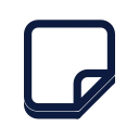 Sticker icon, Slab style