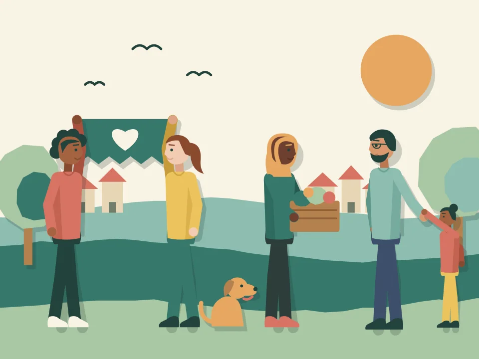 Better together illustration