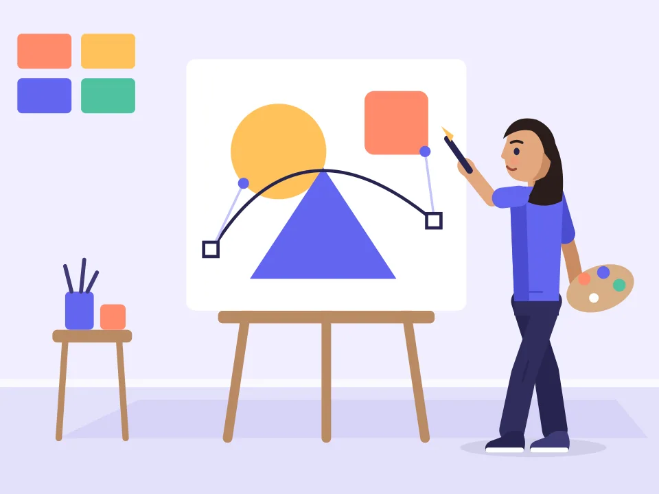 Creative process illustration