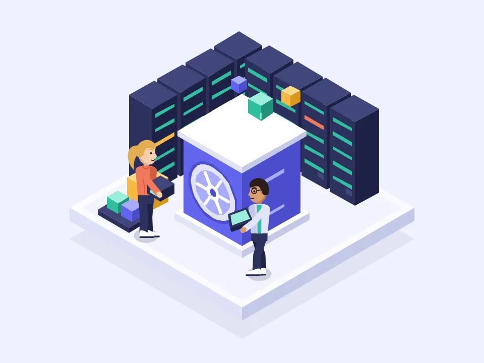 Data vault illustration