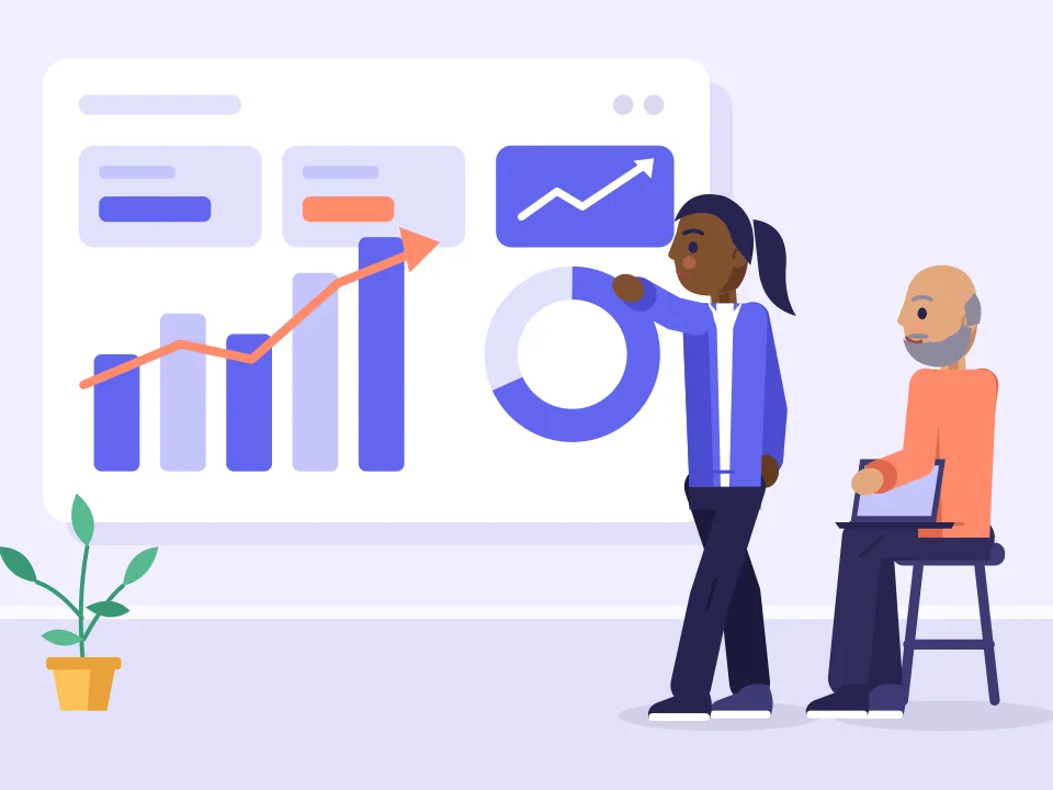 Grow your business illustration