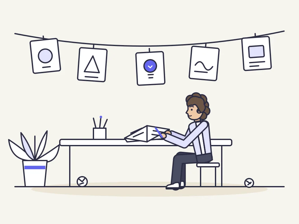 Make room for ideas illustration