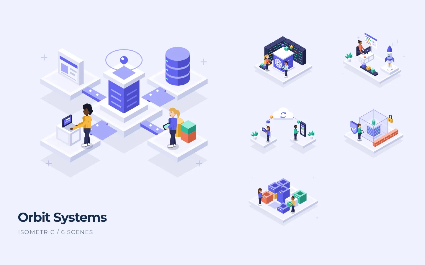 Orbit Systems illustration collection