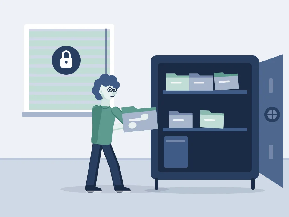 Private by default illustration