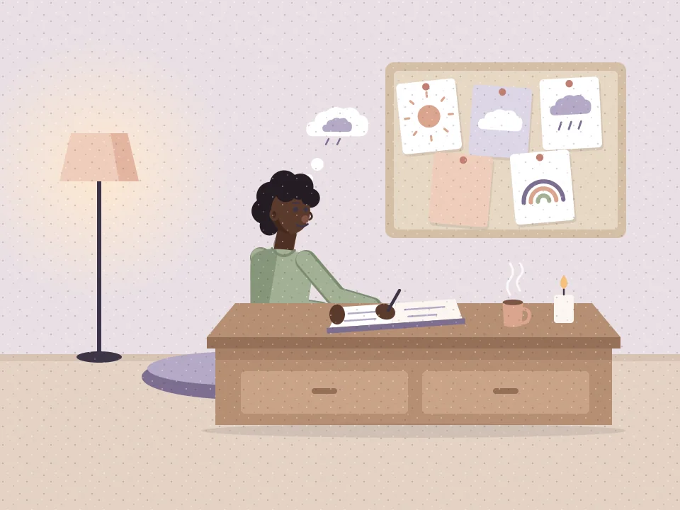 Name the feeling illustration