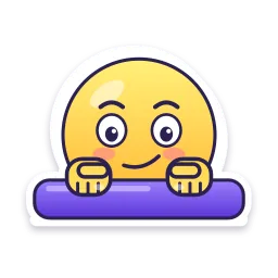 Blinking sticker