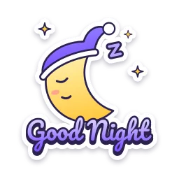 Good Night Moon sticker