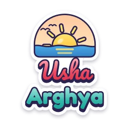 Usha Arghya sticker