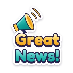 Great News sticker