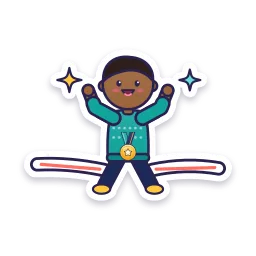 Sports Winner sticker