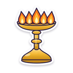 Brass Lamp sticker