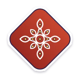 Kolam sticker