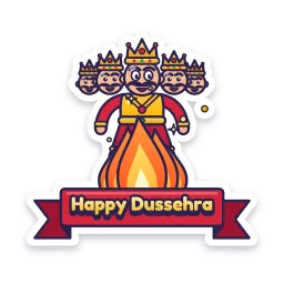 Ravan Effigy Burning sticker