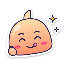 Yummy sticker