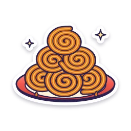 Jalebi sticker