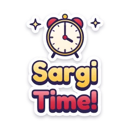 Sargi Time! sticker
