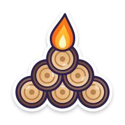 Lohri Firewood sticker