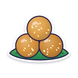 Til Laddoo sticker