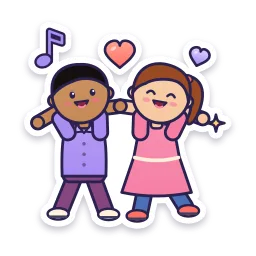 Couple Dancing sticker