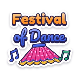 Festival of Dance sticker